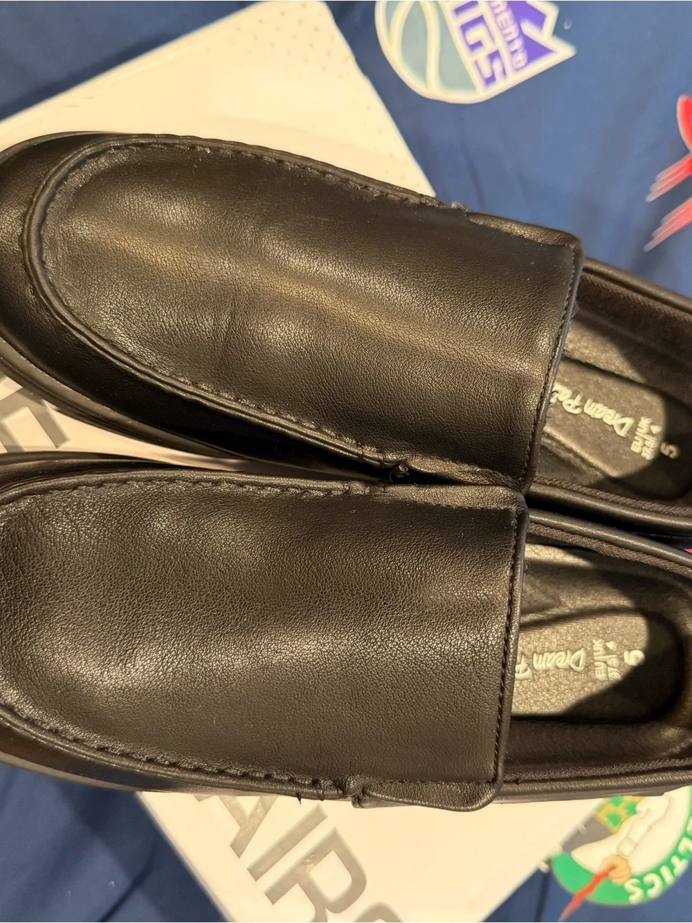 Dream pairs boys black loafer